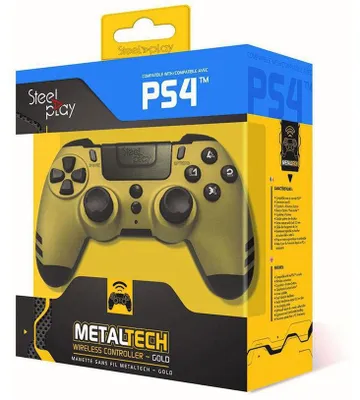 Produktbild von Steelplay Wireless Controller Gold Multi