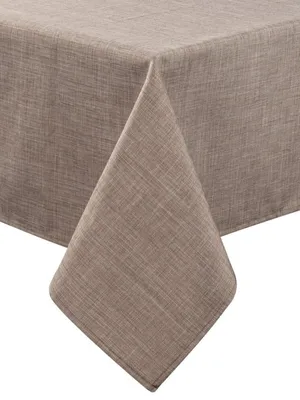 Image de EUROFIRANY, nappe de table beige, 140 x 180 cm, nappe lisse