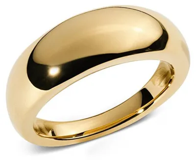 Produktbild von Zeitloser Ring aus vergoldetem Stahl Flow DW00402060