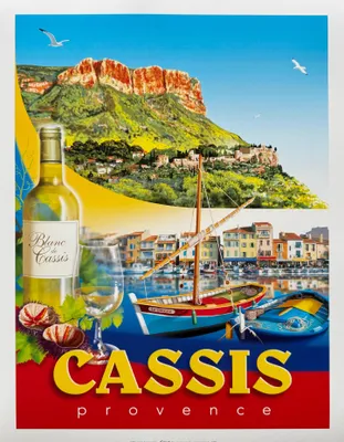 Produktbild von Cassis - Provence - Poster, 30x40 cm