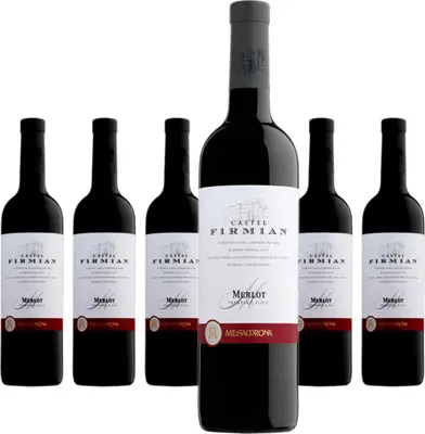 Produktbild von 6 x Mezzacorona Castel Firmian Merlot Trentino