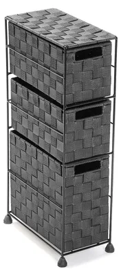 Imagen del producto de Cajonera organizadora con 3 cajones, ideal para el baño o el dormitorio