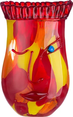 Produktbild von Casablanca by Gilde  Glasart Vase Gump  H. 29 cm,39084