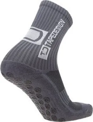Image de Tapedesign Allround Classic Chaussettes Grip - Gris Foncé  | Taille: 37-48