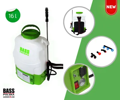 Obrázek produktu pro BASS Aku zádový postřikovač 16l, 12V/8Ah BP-8616