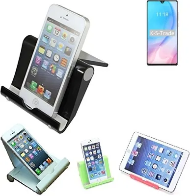 Produktbild von K-S-Trade Handy-Ständer kompatibel mit Cubot J9 faltbarer Tischständer Smartphone Tablet Halterung Reise