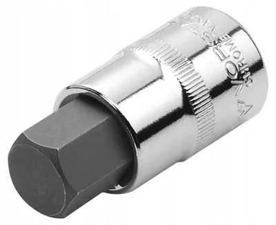 Produktbild von Vorstahl Steckschlüssel 1/2 Zoll mit HEX-Bit 12mm CrV