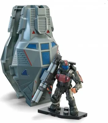 Immagine prodotto di MEGA Halo ODST 'Mickey' Crespo Micro Action Figure con Drop Pod HNC51