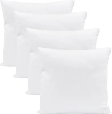 Produktbild von Poduszka zestaw 4 60 x 60 cm pikowana poduszka z mikrofibry - poduszka dla alergików poduszka wypełniająca poduszka do łóżka poduszka do spania poduszka biała poduszka
