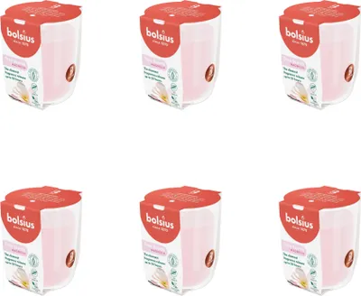 Produktbild von Bolsius - True Scents - Duftglas - 80/73 - Magnolie - Vorteilspack - 6 Stücke