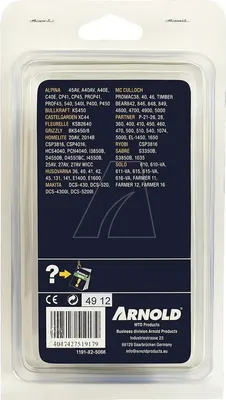 Image de Chaîne de tronçonneuse 325"/1,3 mm - 66 maillons d’entraineurs - gouges demi-rondes