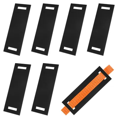 Immagine prodotto di Protezioni in gomma per cinghie di fissaggio - 290 x 100 mm, confezione da 6 pezzi