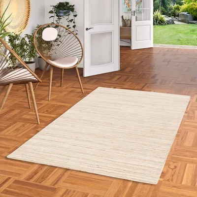 Produktbild von Natur Teppich Berber Aruna Beige Melange, Größe:200x290 cm
