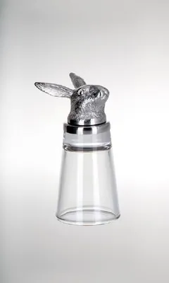 Produktbild von Schnapsglas Hase Ø 4,5 cm x H 9,5 cm, 4 cl