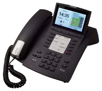 Image de AGFEO Systemtelefon ST45 schwarz Up0/S0