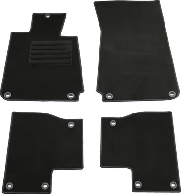 Produktbild von Fußmatten-Set für 3er BMW E30, 11/1982-08/1986, 4-teilig, Schwarz