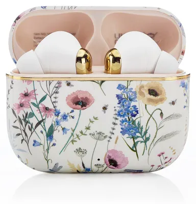 Image de Laura Ashley Ecouteurs sans fil Bluetooth TWS 5.3 pour iPhone & Android ENC