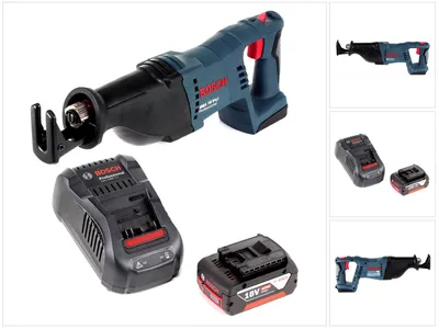 Produktbild von Bosch GSA 18 V-Li Akku Säbelsäge 18V + 1x Akku 4,0Ah + Ladegerät