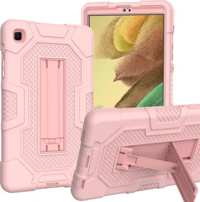 Produktbild von Gehäuse für Samsung Galaxy Tab A7 Lite 8.7" Gepanzert mit Ständer Pink