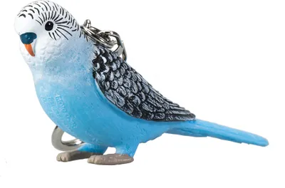 Zdjęcie produktu dla Mojo Farm pets brelok do kluczy budgie niebieski - 387459