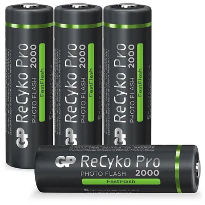 Obrázek produktu pro GP Batteries 125210AAHCF-C4 1x4 GP ReCyko Pro NiMH FOTO Akku AA/Mignon 2000mAh Pro