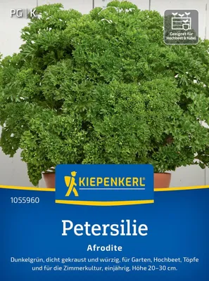 Produktbild von Kiepenkerl Petersiliensamen Afrodite Petroselinum crispum 350 Pflanzen