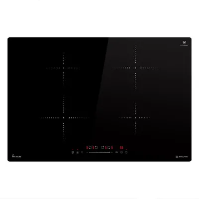 Image de KKT KOLBE Plaque Induction 77cm 7 kW 4 Zones de cuisson 9 niveaux de puissance