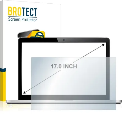 Produktbild von BROTECT Schutzfolie für Notebooks mit 43.2 cm (17 Zoll) Displays 368 x 229 mm matt entspiegelt