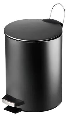 Imagen del producto de Cubo de metal , de 5 litros, con un diámetro de 20,5 cm, ideal para oficina y hogar