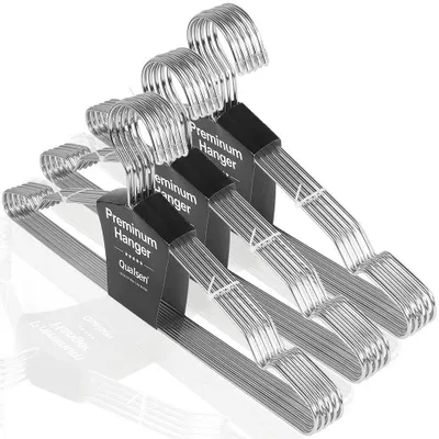 Imagen del producto de 30 perchas para ropa que ahorran espacio, de 42 cm