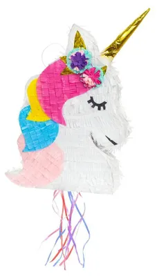 Produktbild von Verträumte Einhorn-Piñata, Größe 40 x 7,5 x 32 cm