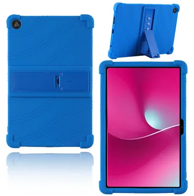 Obrázek produktu pro Tableta Pouzdro pro T Mobile Revvl Tab 2 10,1" 2025, nárazuvzdorné měkké silikonové ochranné pouzdro se stojánkem Modrá