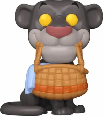Obrázok produktu pre Kniha džunglí POP! Disney vinylová figúrka Baghíra s košom 9 cm