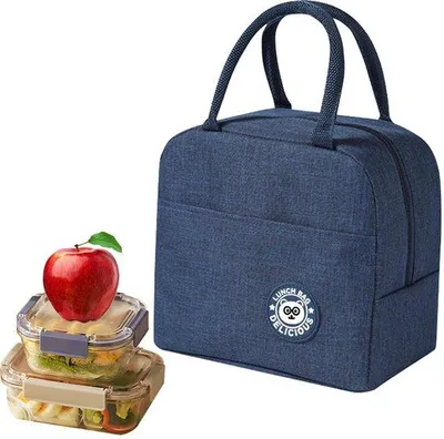 Produktbild von Kühlbox kleine Größe, Mini Lunchkühlbox für Männer und Frauen, 6L, wasserdicht, thermisch isoliert, für Arbeit, Schule, Reisen, Picknick, Opvougbare Kühltasche