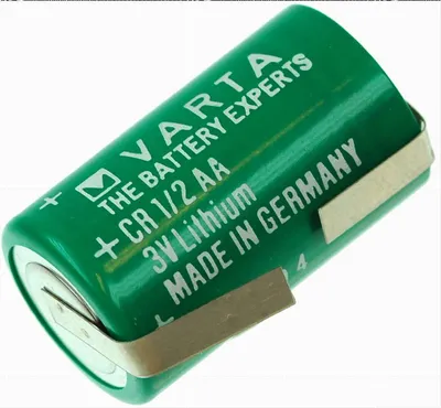 Produktbild von VARTA CR1/2AA Lithium-Batterie 3 Volt 950mAh 6127 mit Lötfahne U