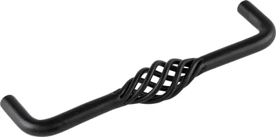 Produktbild von Siro Griff L= 136 mm LA= 128 mm Schwarz matt