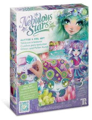 Zdjęcie produktu dla Album do scrapbookingu z folią i brokatem Marinia Nebulous Stars