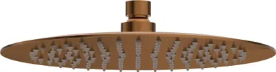 Produktbild von Balneo Regendusche aus Edelstahl kupfer rund | Regenduschkopf 25 cm CASCADE