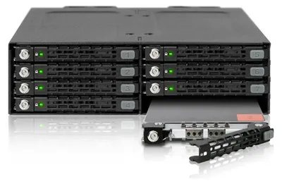 Imagen del producto de ICY Dock MB998TP-B We-Ra. IcyDock  6,3cm SATAI-III HDD&SSD MB998TP-B