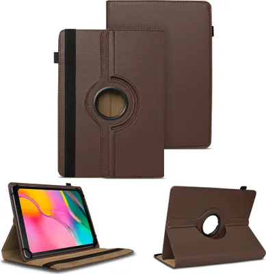 Produktbild von Tablet Tasche für Samsung Galaxy Tab A 10.1 2019 Hülle Schutzhülle 360° DrehbarFarben:Braun