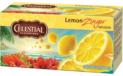 Productafbeelding van Celestial Seasonings Lemon zinger herb tea (20 stuks)