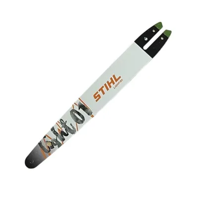 Productafbeelding van Stihl Rollomatic E Mini, massieve kettingzaaggeleider, Stihl, 35 cm, 25,4 / 4 mm (1 / 4"), wit, 1 stuk