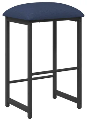 Zdjęcie produktu dla VidaXL Krzesło barowe, niebieskie, 40 x 32 x 74 cm, materiał drewnopochodny