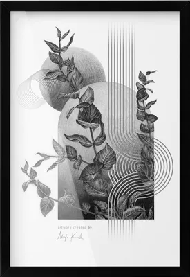 Produktbild von Bilderrahmen Schwarz Matt Fotorahmen Wanddeko Collage Foto Poster 62x42 cm Modern, Design