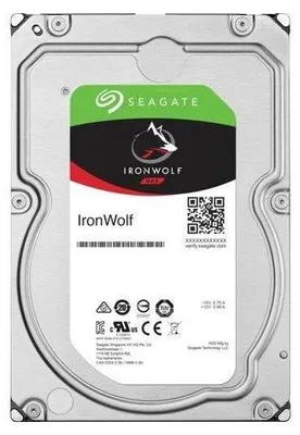 Zdjęcie produktu dla Seagate IronWolf ST10000VN000, 10 TB, 7200 RPM, 256 MB, 3.5", Serial ATA III