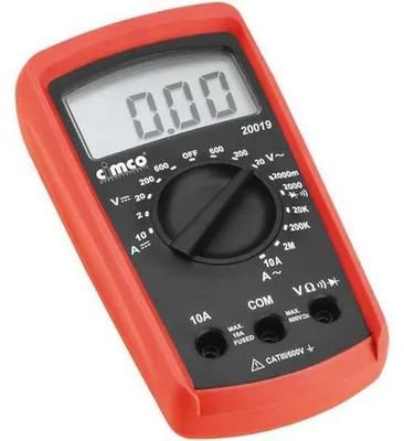 Obrázek produktu pro Cimco MULTIMETER STANDARD 600V (111409 – digitální multimetr)