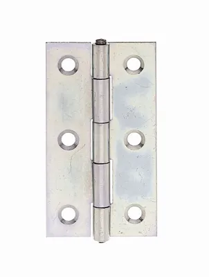 Produktbild von Alberts Scharnier | schmal | sendzimirverzinkt | 64 x 34 mm | 20er Set