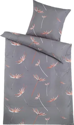 Produktbild von Mikrofaser Bettwäsche 2 teilig 80 x 80 / 135 x 200 Pusteblume