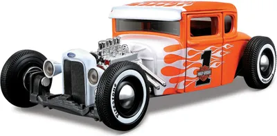 Produktbild von Maisto - Harley-Davidson Custom, 1929 FORD Modell A, 1:24