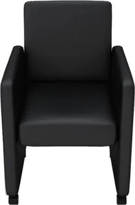 Produktbild von vidaXL Esszimmerstühle 4 Stk. Schwarz Kunstleder